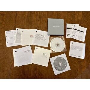 Apple Mac Mini Print & Media Installation Software Disc 1 2005 Print Materials
